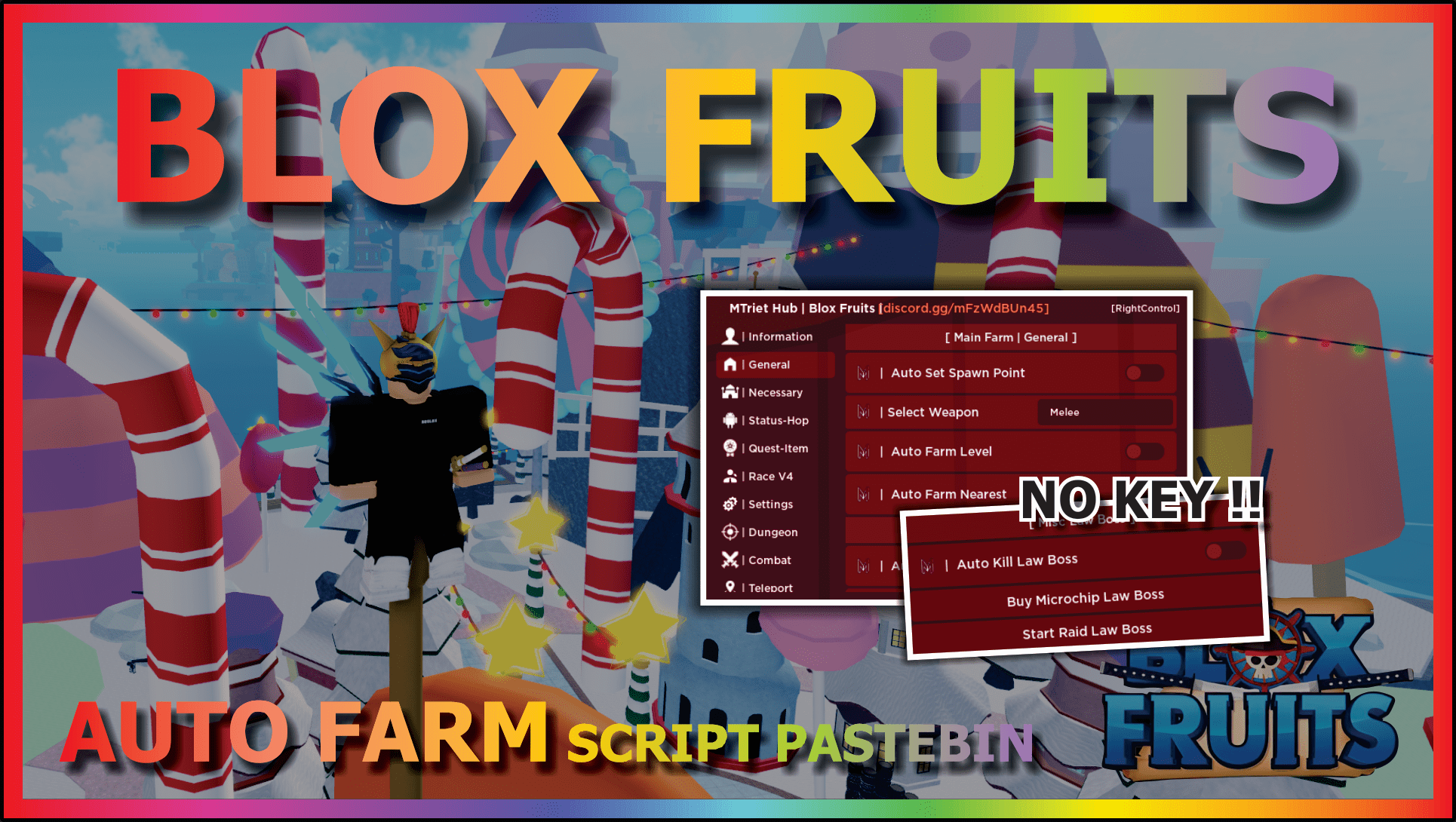 MTriet Hub Blox Fruits Mobile Script