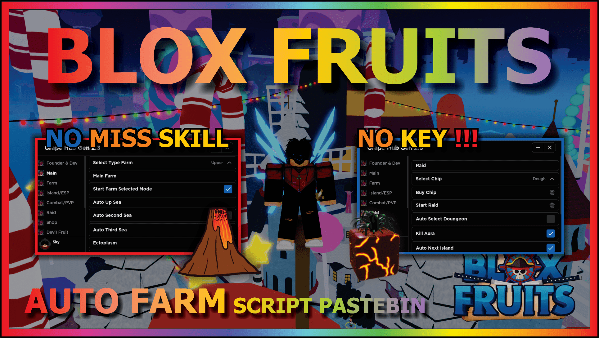 Serviço De Farm Blox Fruits! Upo Sua Conta No Bloxfruits! - Roblox - DFG