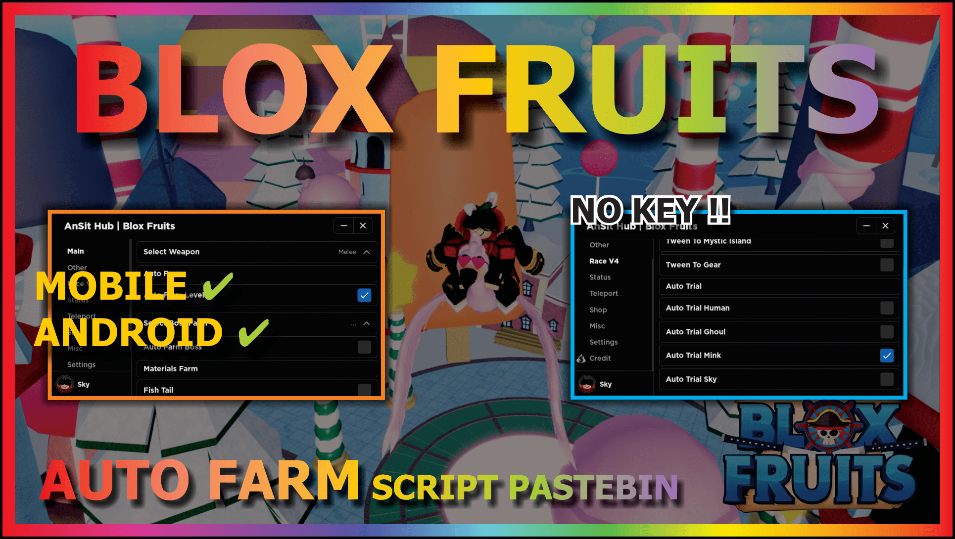 Anbatukam Hub Blox Fruits Mobile Script - Arceus X