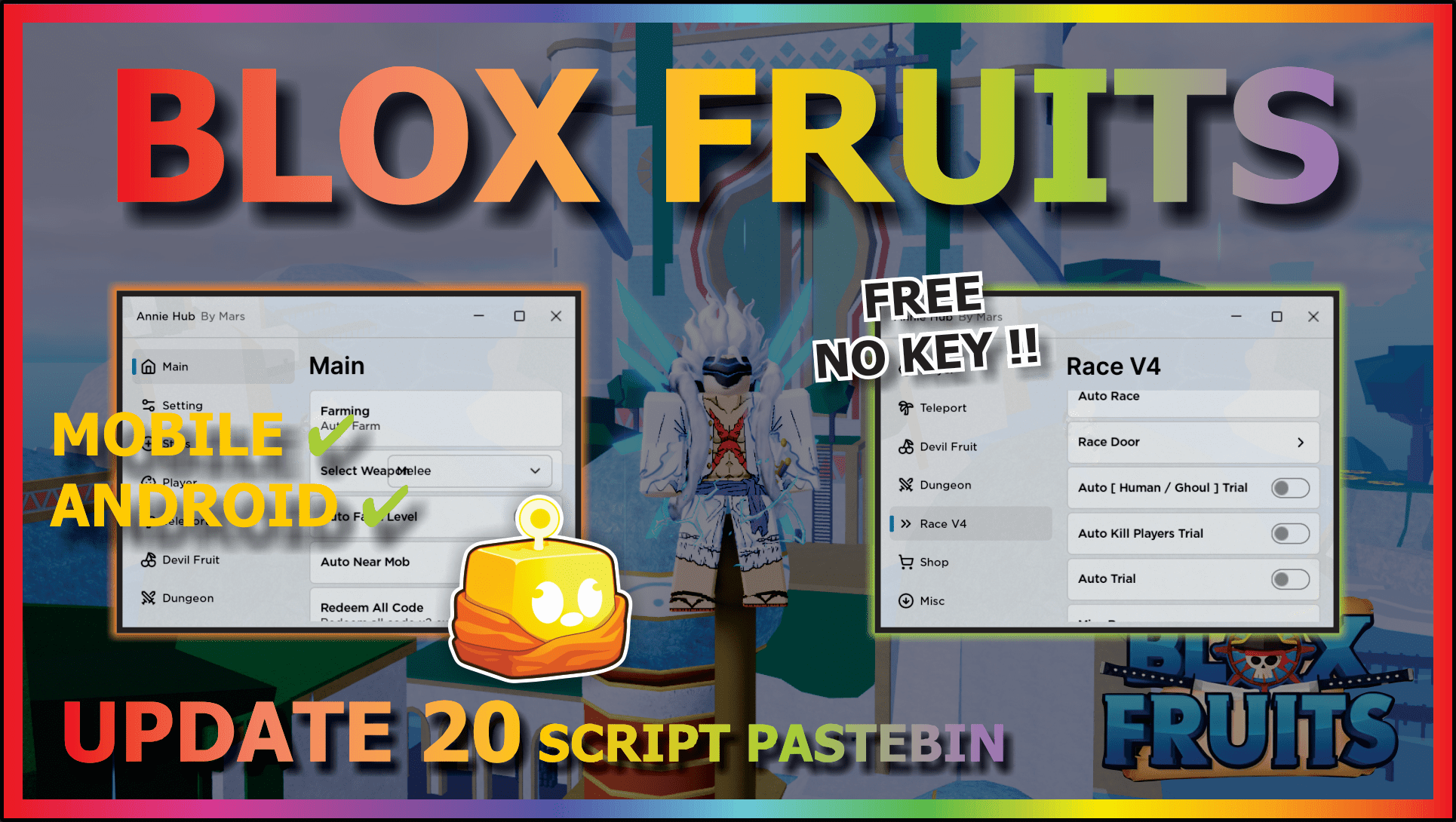 Roblox Blox Fruit Mobile Script work for Arceus X and Hydrogen 