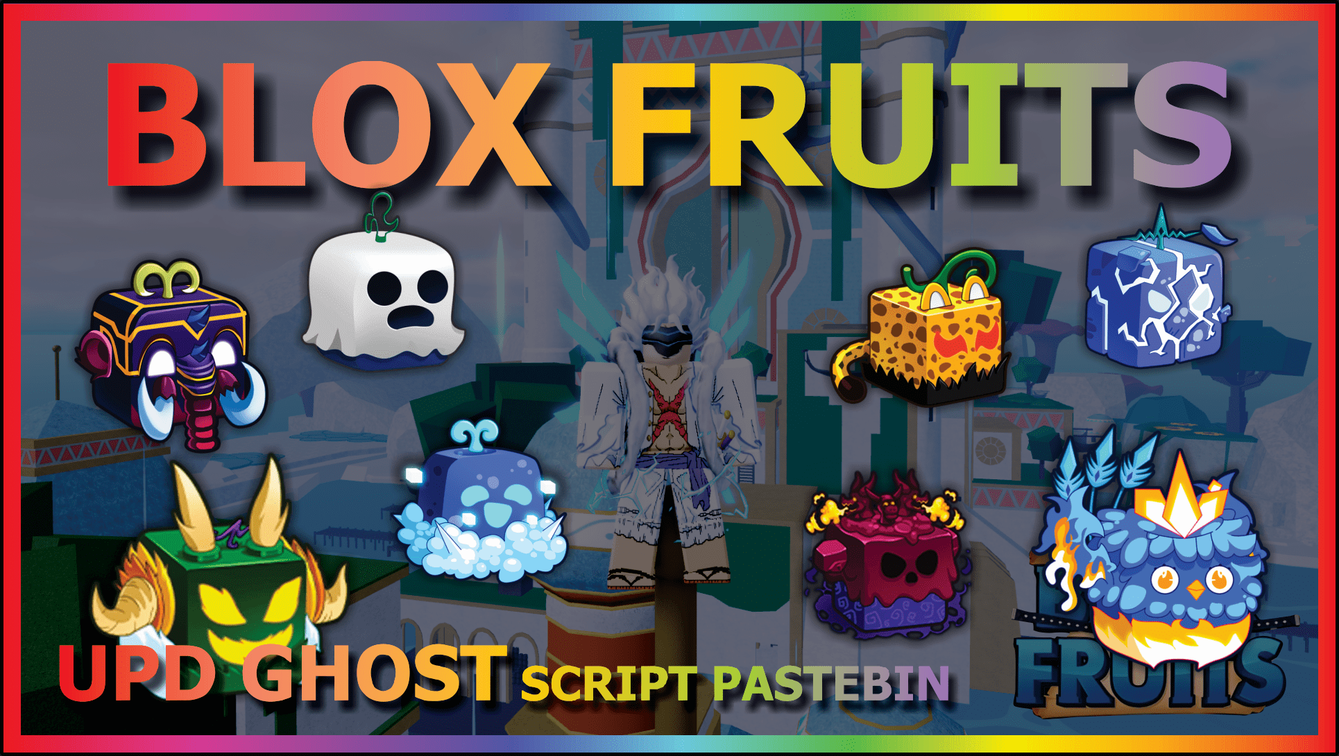 Showcase da Nova Fruta Blizzard no Blox Fruits Roblox