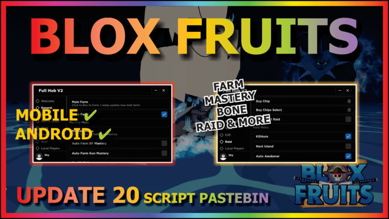 Update 20 Blox Fruits Script – DailyPastebin