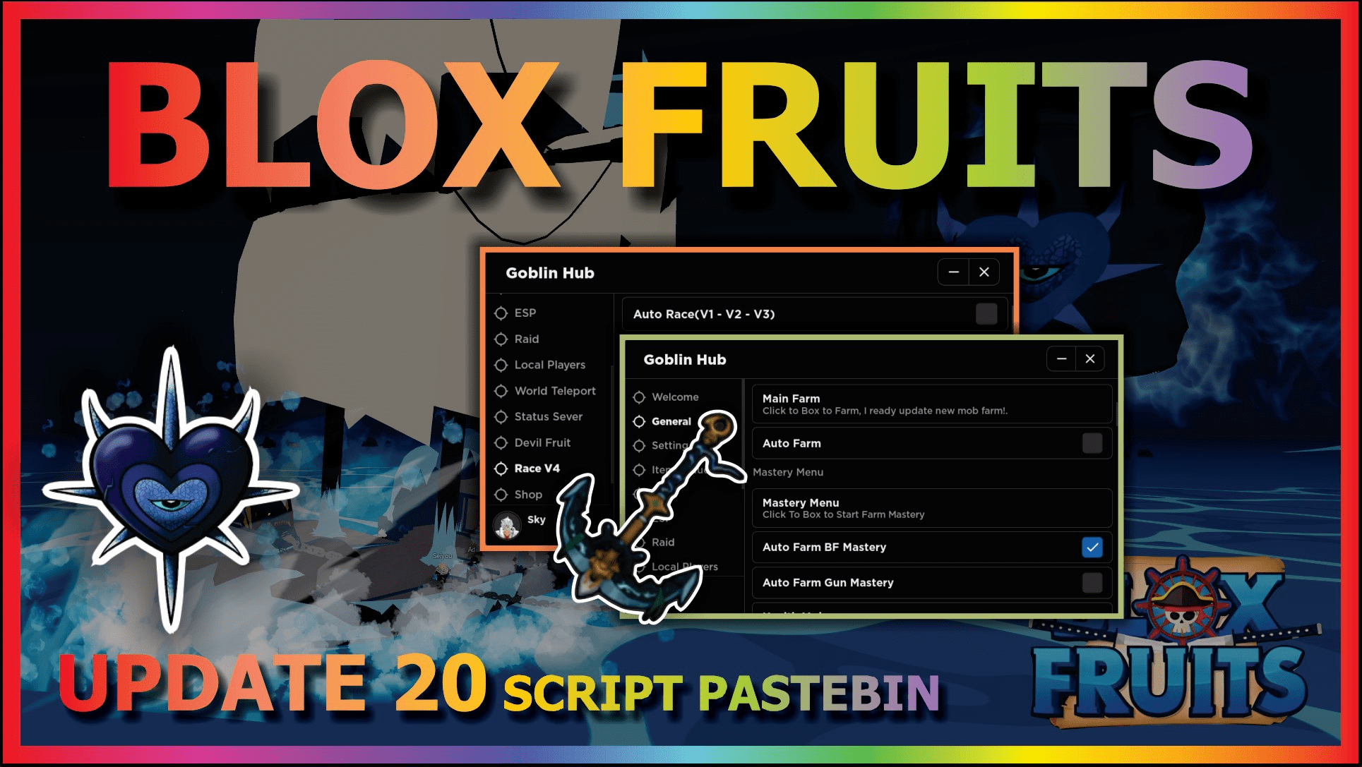 Script Blox Fruits Update 20 – ScriptPastebin