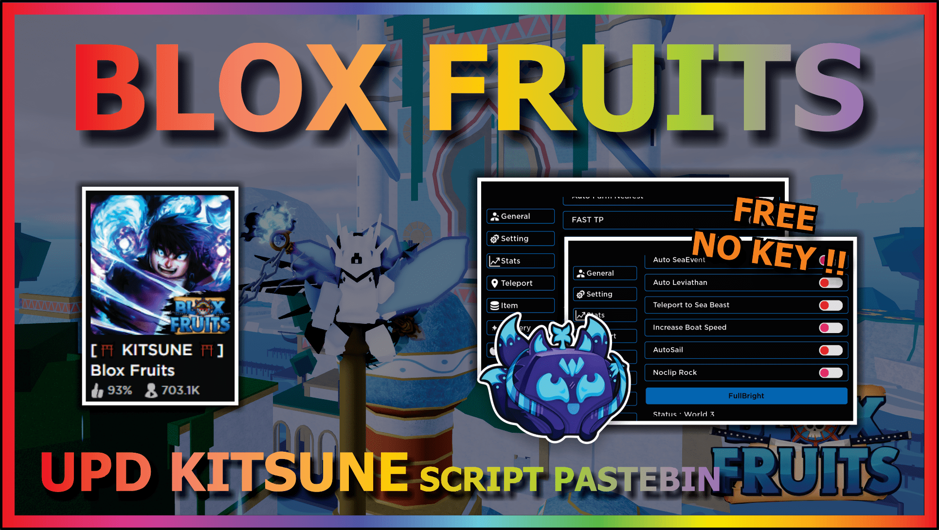 ⛩️ KITSUNE ⛩️] Blox Fruits