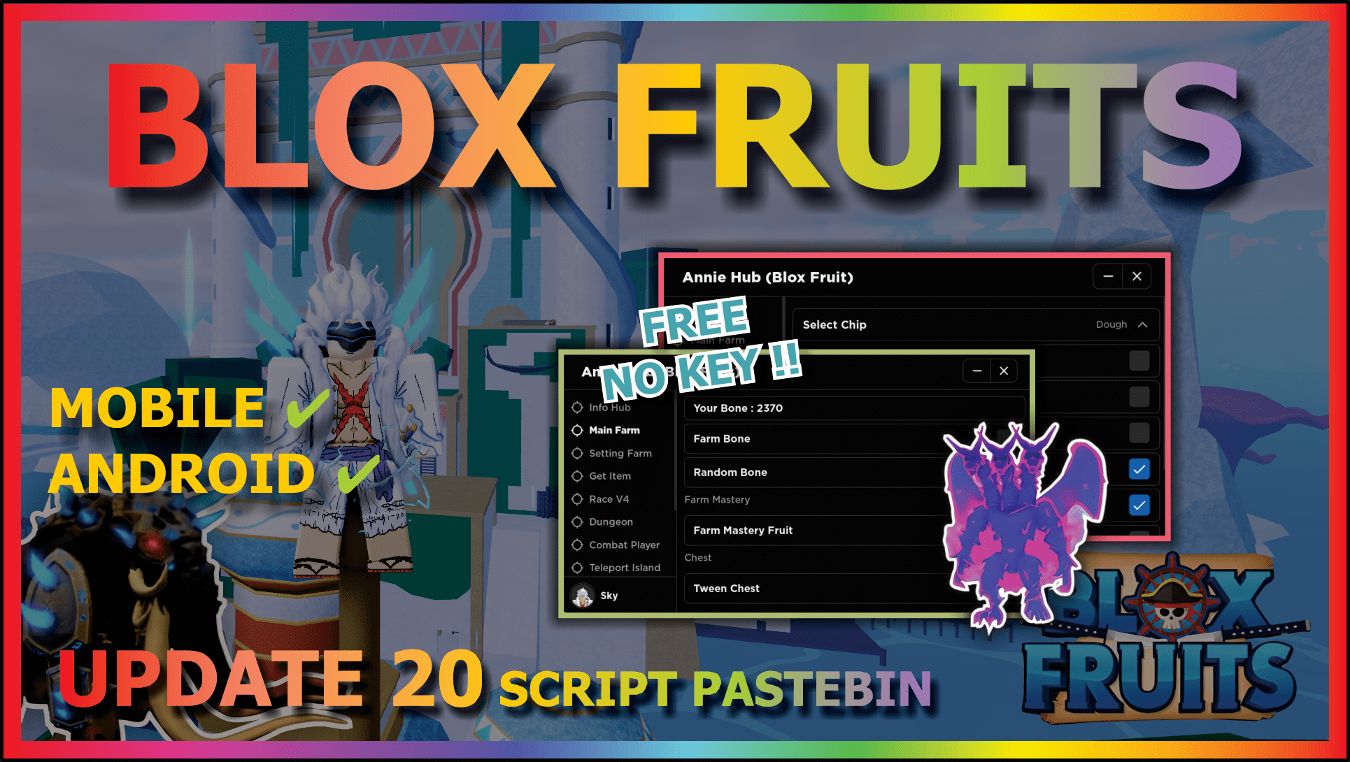 Arceus X V3, Hydrogen & Fluxus Executor Blox Fruit Script PlayBack