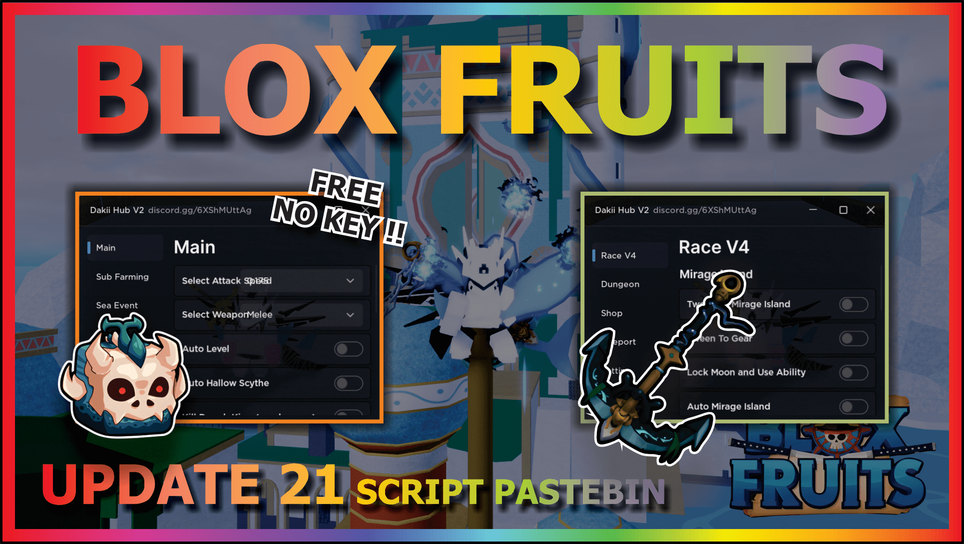 You are currently viewing BLOX FRUITS (DAKII V2)