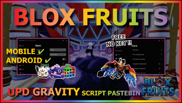 Blox Fruits Script No Key – StarryMoon Hub