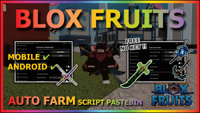 Blox Fruits Script No Key – Meo Lazy Hub
