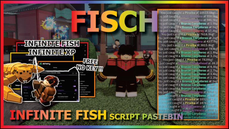Fisch Script No Key – 18+ Best Hub 🐋