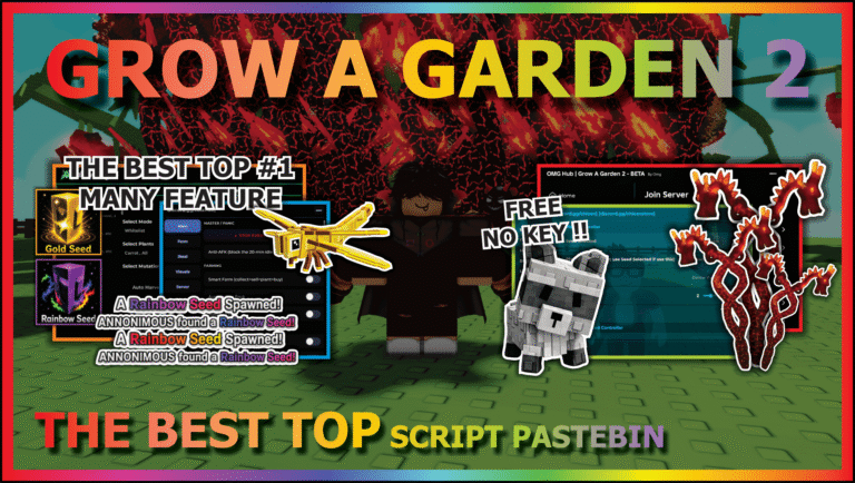 Grow a Garden 2 Script No Key – Cola Hub