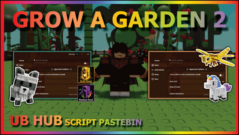 Grow a Garden 2 Script No Key – UB Hub