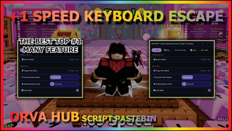+1 Speed Keyboard Escape Script – Ovra Hub