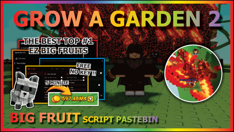 Grow a Garden 2 Script No Key – Speed Hub