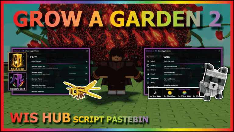 Grow a Garden 2 Script No Key – Wis Hub