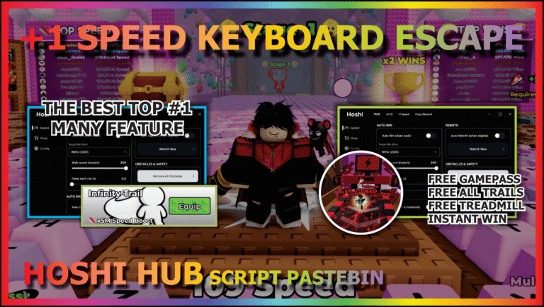 +1 Speed Keyboard Escape Script – Hoshi Hub