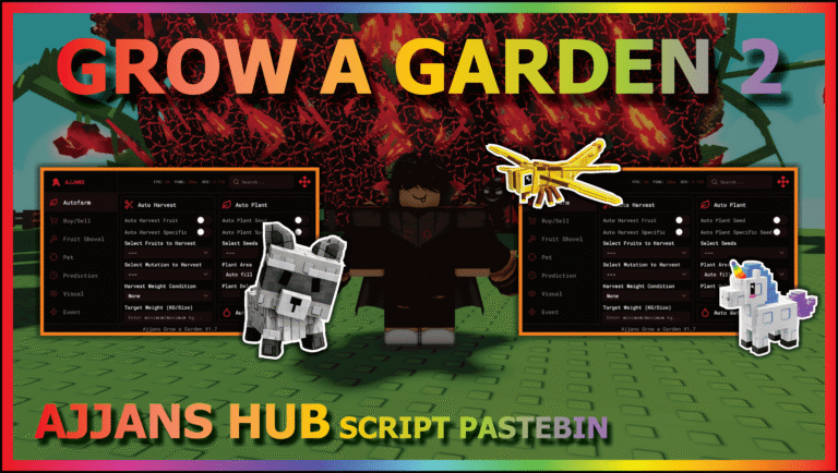 Grow a Garden 2 Script No Key – Ajjans Hub