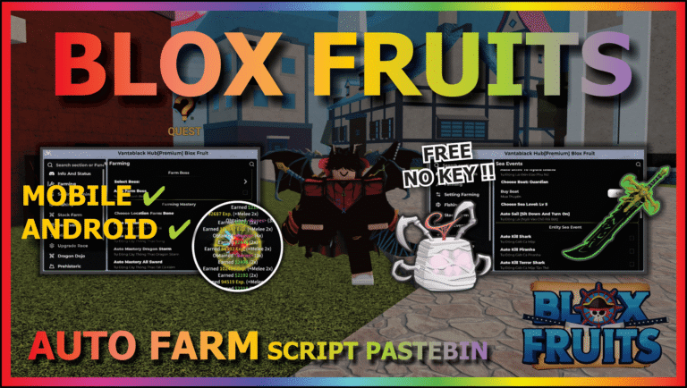 Blox Fruits Script No Key – Vantablack Hub
