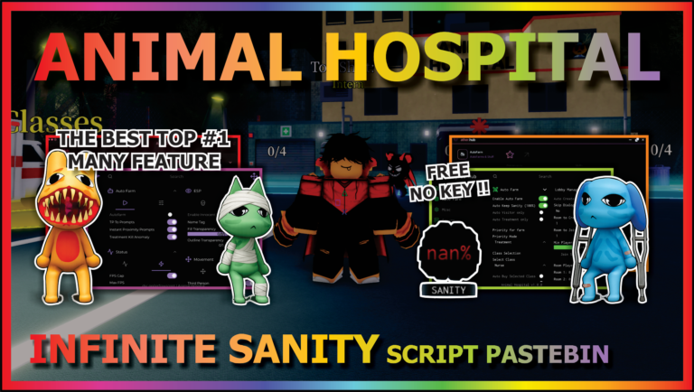 Animal Hospital Script No Key – 4+ Best Hub 🧪