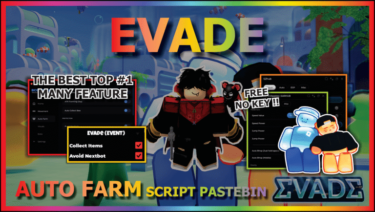 Evade Script – 12 Best Hub (No Key & Key)