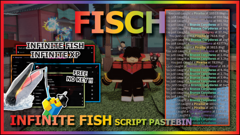 Fisch Script No Key – 18+ Best Hub 🐋