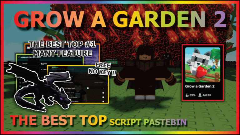 Grow a Garden 2 Script No Key – Foxname Hub