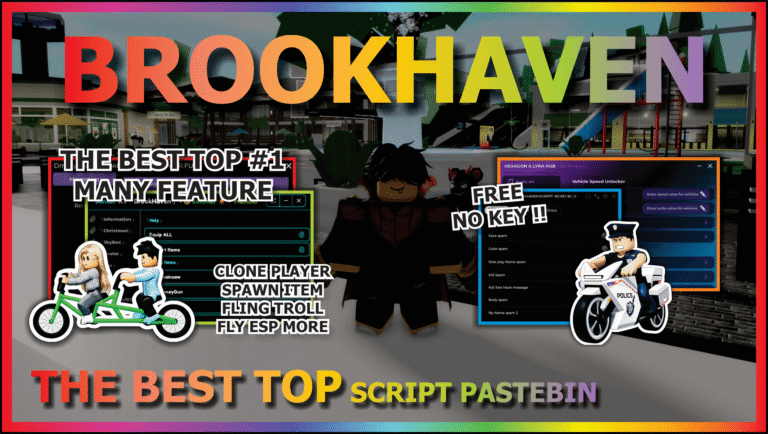 Brookhaven Script – 19 Best Hub (No Key & Key)