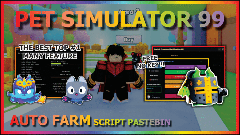 Pet Simulator 99 Script – 5 Best Hub (No Key & Key)