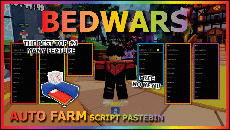 BedWars Script – 6 Best Hub (No Key & Key)