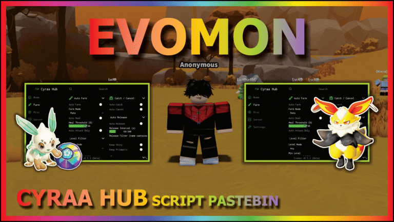 Evomon Script No Key – Cyraa Hub
