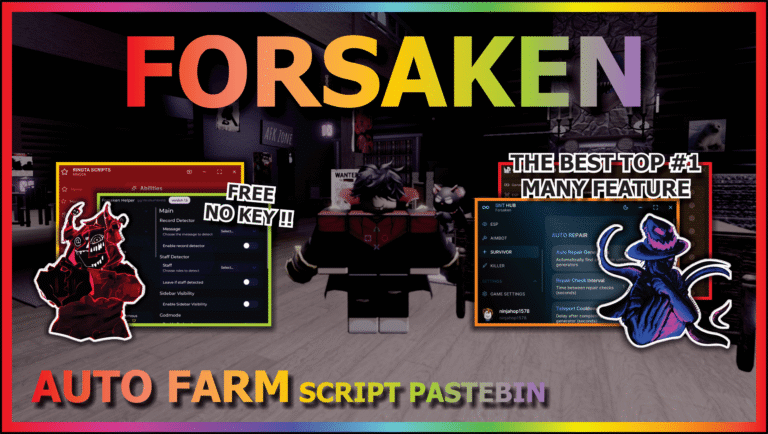 Forsaken Script – 11 Best Hub (No Key & Key)