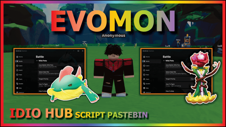Evomon Script No Key – Idio Hub