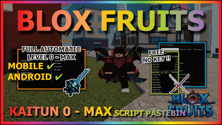 Blox Fruits Script No Key – Var Hub (Kaitun)