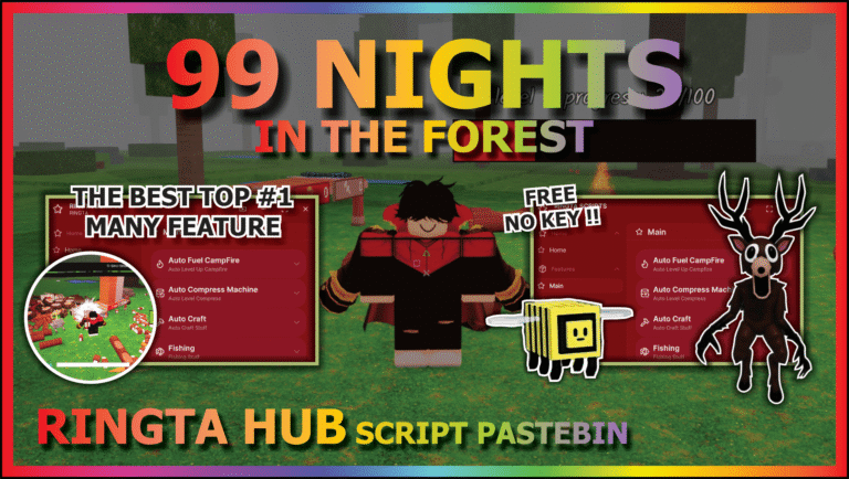 99 Nights in the Forest Script No Key – Ringta Hub