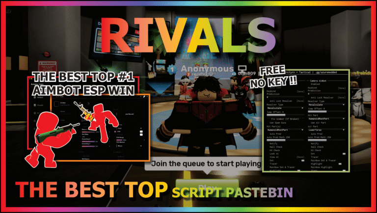 Rivals Script – 20 Best Hub (No Key & Key)