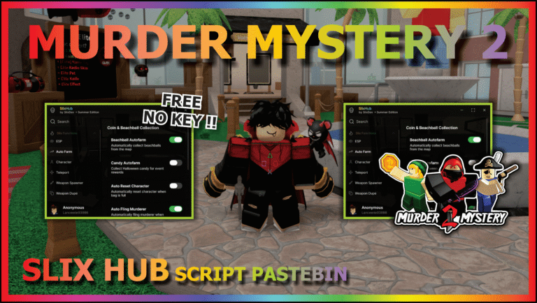 Murder Mystery 2 Script No Key – Slix Hub