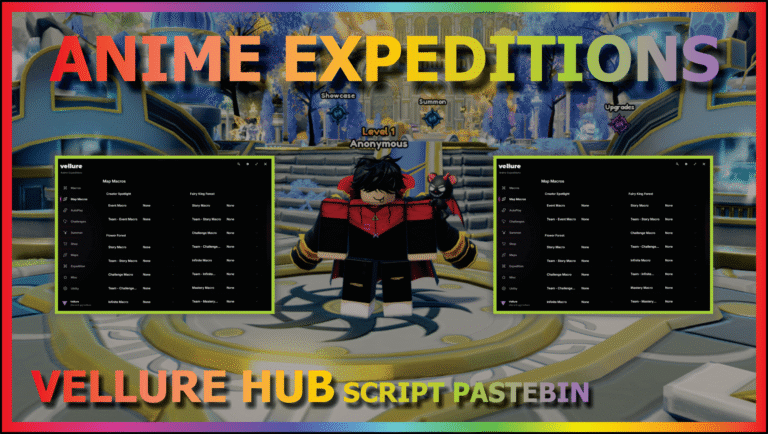 Anime Expeditions Script No Key – Vellure Hub