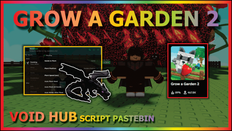 Grow a Garden 2 Script No Key – Void Hub