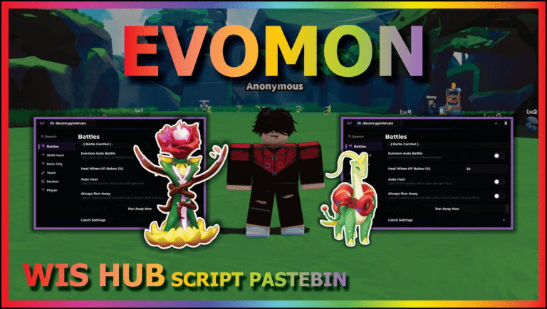 Evomon Script No Key – Wis Hub