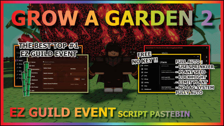 Grow a Garden 2 Script No Key – No Lag Hub