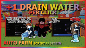 +1-drain-water-per-click-script
