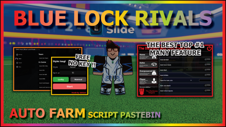 Blue Lock: Rivals Script No Key – 20 Best Hub