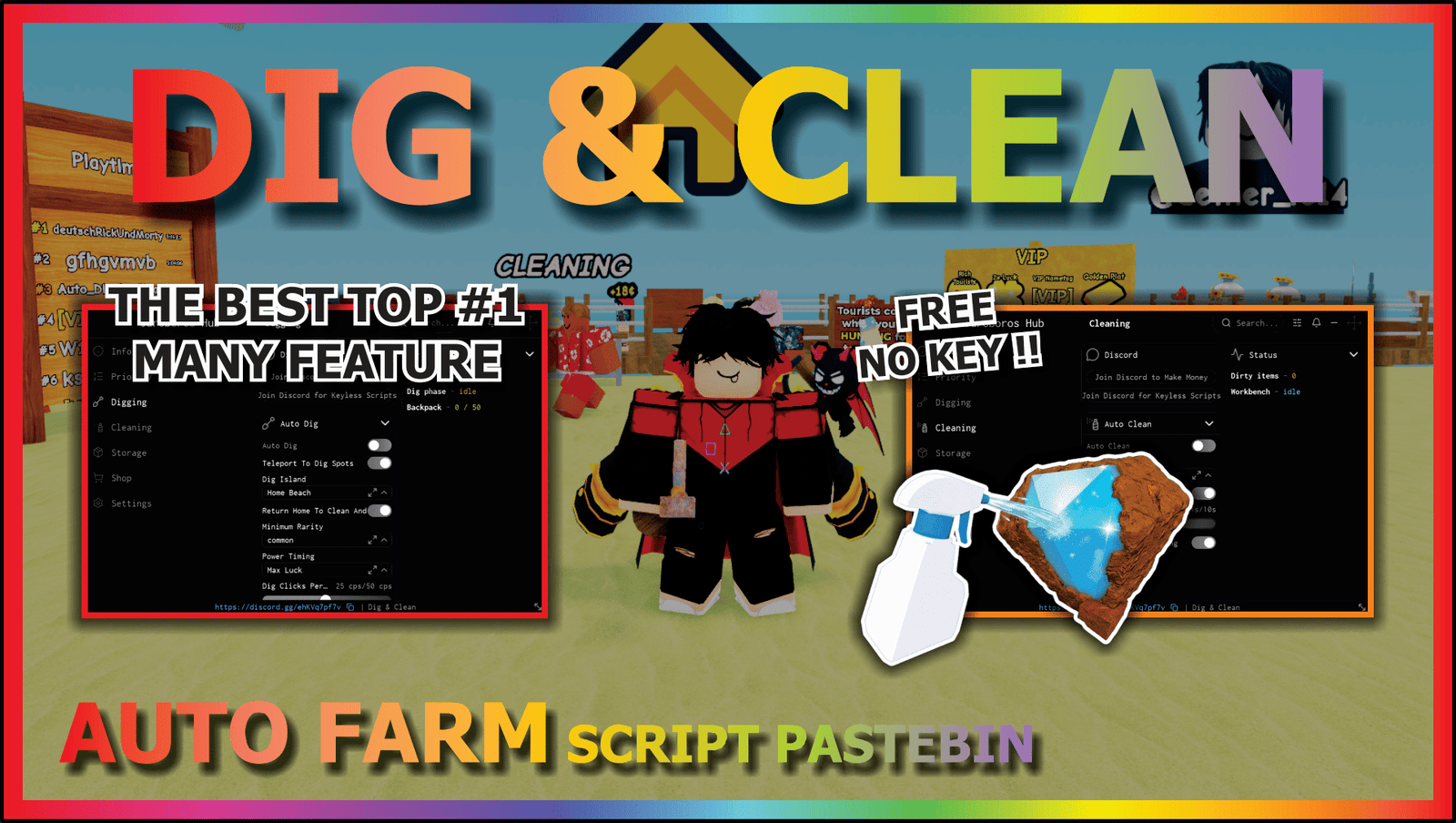 dig-clean-script