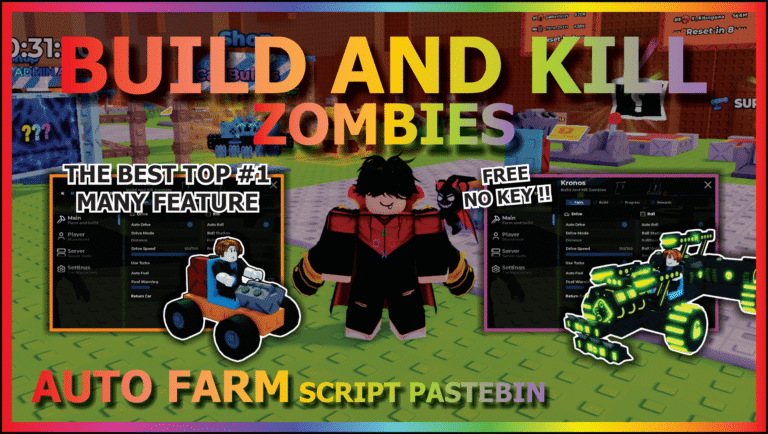 Build and Kill Zombies Script