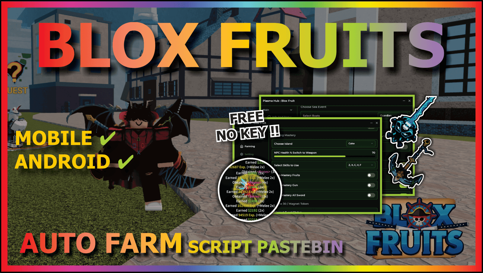 Blox Fruits Script No Key – Plasma Hub