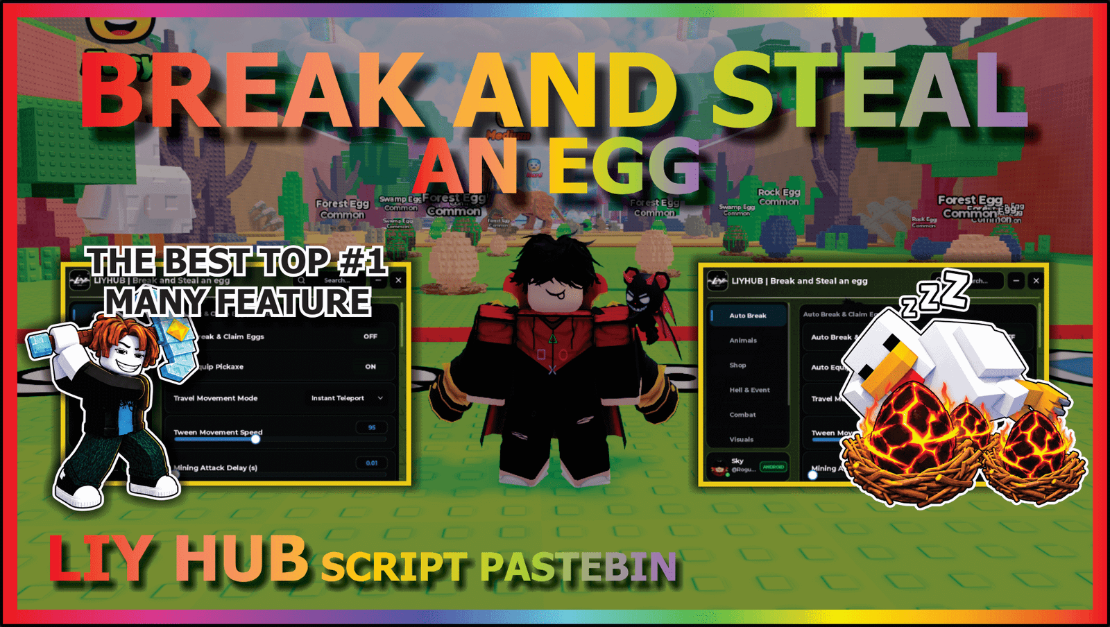 Break and Steal an Egg Script Liy Hub