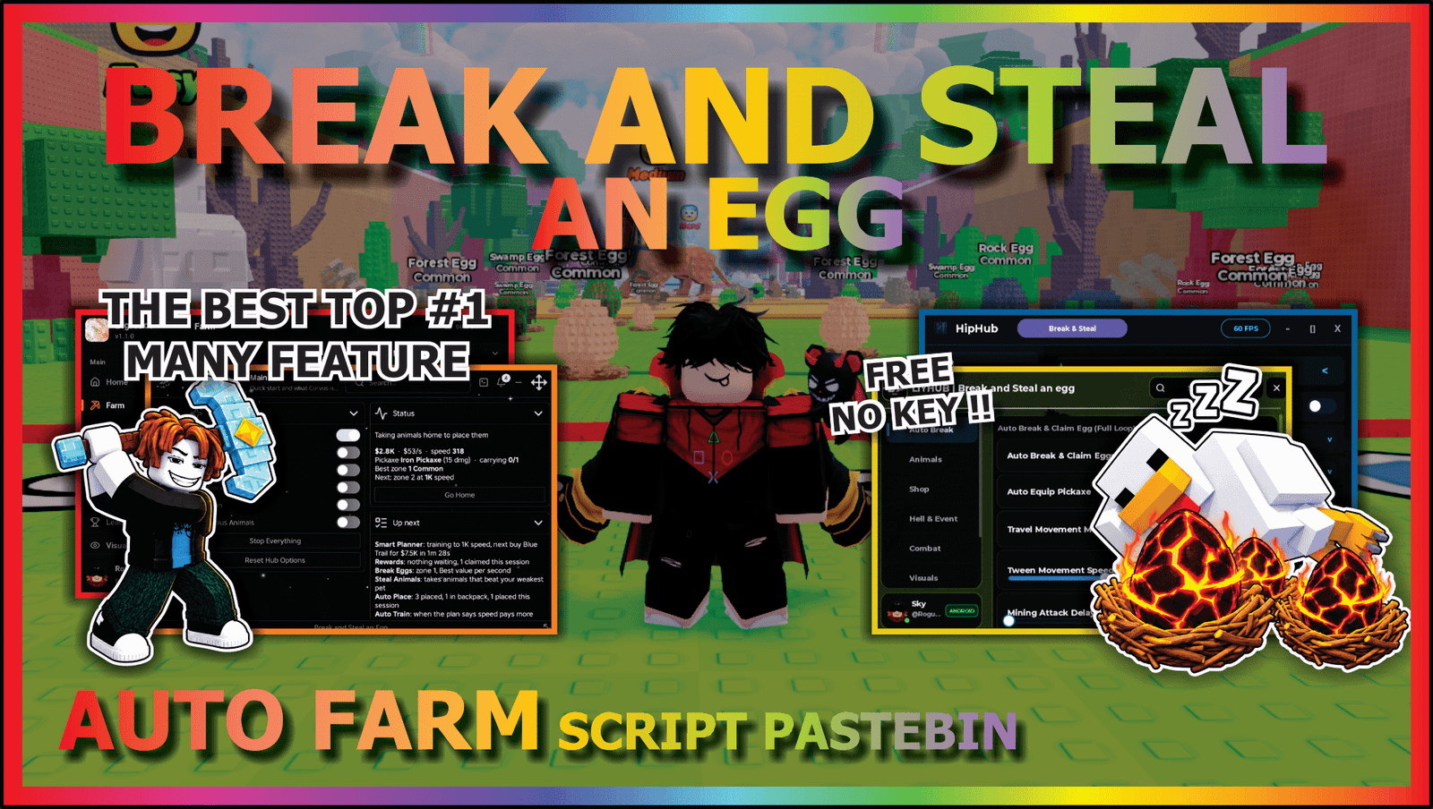 Break and Steal an Egg Script