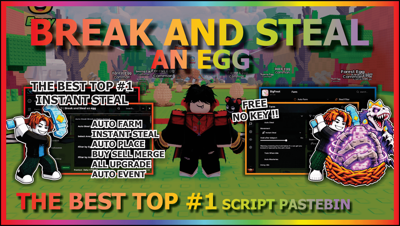 Break and Steal an Egg Script – Lumin Hub