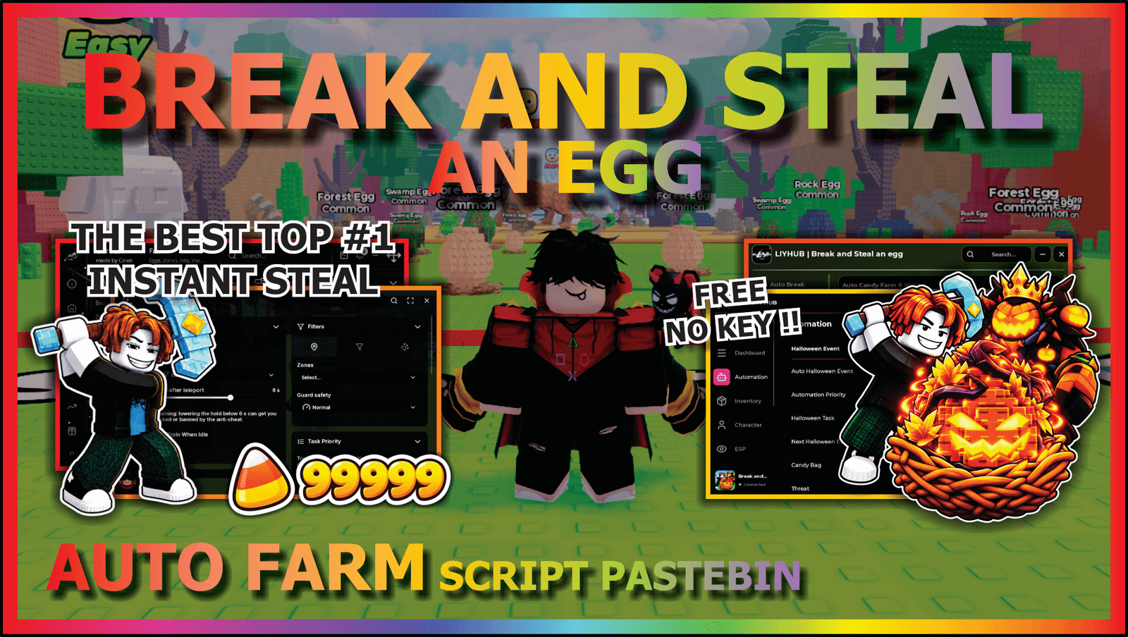 Break and Steal an Egg Script No Key – Serenity Hub