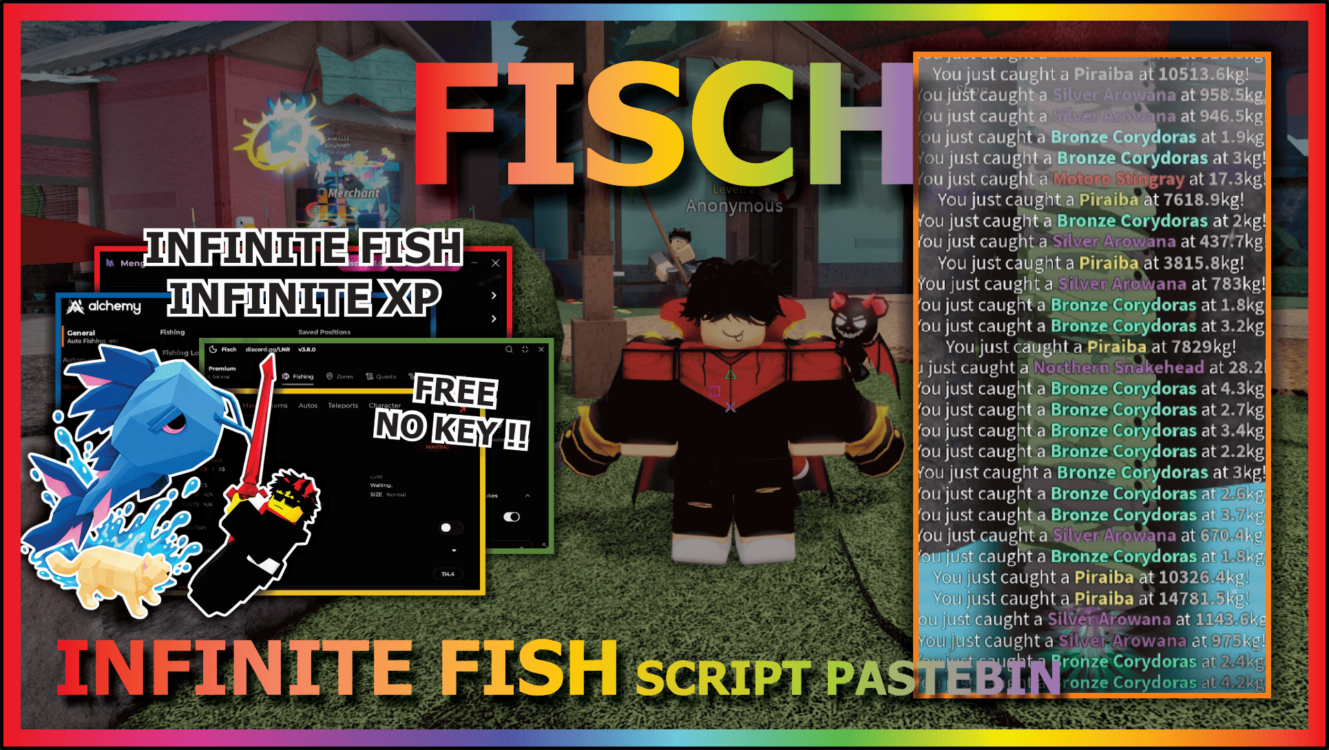 Fisch Script Lunor Hub