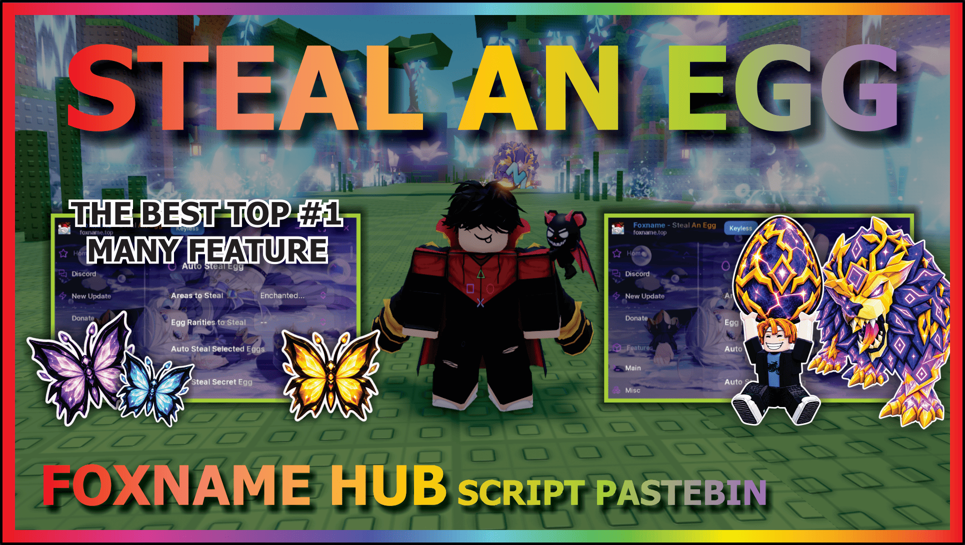 Steal An Egg Script No Key Foxname Hub